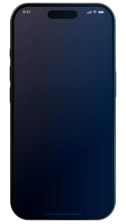 Interfaccia di trading mobile di PowerVelunio 5.0